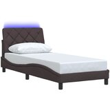  Okvir kreveta s LED-om bez madraca 90x200 cm od tkanine | shoptok.hr