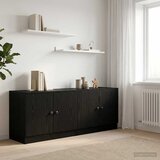 Ormarić za krevet s pohranom 2 pcs Crni Hrast 66 x 35 x 48 cm | shoptok.hr