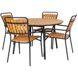House Nordic Okrugao blagovaonski stol od masivne tikovine ø 130 cm Cleveland – | shoptok.hr