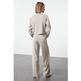 Trendyol Stone Crop Cardigan-Pants Knitwear Bottom-Top Set | Eponuda.ba