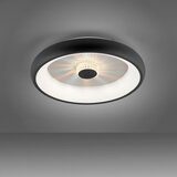 PAUL NEUHAUS Okrugla stropna LED svjetiljka Vertigo (33 W, Ø x V: 46,5 x 9,5 cm, Crna, Raznobojno) | shoptok.hr