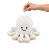  Plišana igračka hobotnica s elastičnim pipcima bijela 30 cm | shoptok.hr