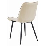 BERA stolica - bež baršun/ crne noge x 3 | shoptok.hr