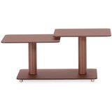 Marckeric Stakleni stolić za kavu boje terakote 54x115 cm Elvi – | shoptok.hr