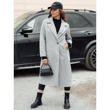 DStreet Płaszcz damski oversize MANTOVA długi jasnoszary | shoptok.hr