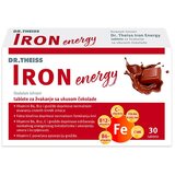 Dr. Theiss Dr Theiss iron energy, 30 tableta za žvakanje
