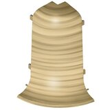 LOGOCLIC Zunanji vogalnik (Hrastovo bela, 2 kos, Primerno za: Robovi za kabelske kanale) | Shoptok.si
