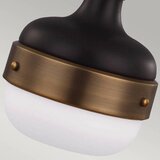 Elstead Lighting Feiss FE-CADENCE-1P-MB - Luster na lancu CADENCE 1xE27/75W/230V | Eponuda.com