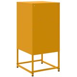  Noćni ormarići 2 kom boje senfa 36x39x78 cm čelični | shoptok.hr