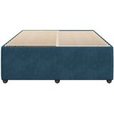  Okvir za krevet plavi 140x200 cm baršunasti | shoptok.hr