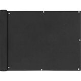 vidaXL Balkonsko Platno Oksford Tekstil 90x600 cm Antracitno Cene