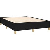  Posteljni okvir črn 140x190 cm blago, (20684231) | Shoptok.si