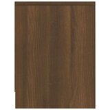 Nočna omarica rjavi hrast 40x30x40 cm konstruiran les, (20601588) | Shoptok.si