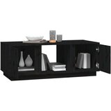  Klubska mizica črna 110×50×40 trdna borovina, (20712219) | Shoptok.si