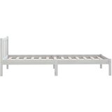  Posteljni okvir bel iz trdne borovine 100x200 cm, (20643078) | Shoptok.si