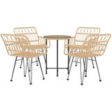  5-dijelni vrtni blagovaonski set od poliratana | shoptok.hr