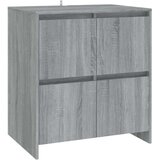  Komoda boja sivog hrasta sonome 70 x 41 x 75 cm od iverice | shoptok.hr