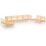 Vrtna sedežna garnitura 8-delna trdna borovina, (20676553) | Shoptok.si