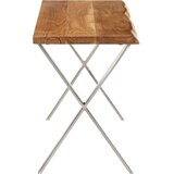  Klupa sa živim rubom 105 cm od masivnog bagremovog drva | shoptok.hr