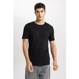 Defacto Slim Fit Crew Neck Short Sleeve T-Shirt