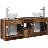  Set ormarića za kupaonicu 3 kom. Staro drvo 49,5 x 41 x 64,5 cm | shoptok.hr