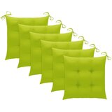  Vrtne blagovaonske stolice s jastucima 6 kom od bagremovog drva | shoptok.hr