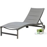 Gardenson Vrtni Ležalnik San Marino, Siva | Shoptok.si