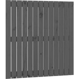  Zidno uzglavlje sivo 82 5 x 3 x 90 cm od masivne borovine | shoptok.hr