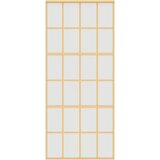  Klizna vrata zlatna 90 x 205 cm matirano staklo ESG i aluminij | shoptok.hr