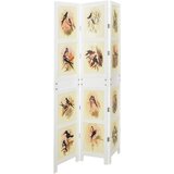  Romdivider Panel Bijelo 106 x 165 cm MDF | shoptok.hr