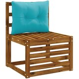  Jastučić za leđa PUTTEN 100% poliester Tirkizna 60 x 40 x 10 cm Slike