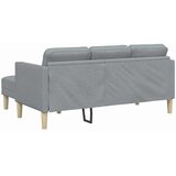  Set sofe s jastukom Svijetlo siva Poliester | shoptok.hr