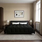  Ljetni pokrivač Šonerisan Crna 200 x 220 cm Mikrovlakna | shoptok.hr