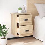  Zidni noćni ormarići 2 kom boja hrasta sonome 41,5 x 36 x 53 cm | shoptok.hr