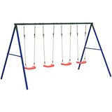  Set vanjske ljuljačka s 4 ljuljačke Plava | shoptok.hr