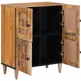 Kreveta s pohranom Prirodna 60 x 33 x 75 cm Čvrsto drvo manga | shoptok.hr