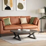  noge kavne mizice 2 kosa antracit 70x(30-31,3) cm jeklo | Shoptok.si