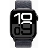 Apple Watch S10 Cellular 46mm Jet Black aluminium case with Ink sport loop, (21681420) Cene