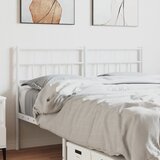 The Living Store Kovinsko vzglavje belo 150 cm - Vzglavje, (21659641) Cene
