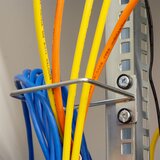 Logilink Cable management ring 140 x 100 mm for 19-inch racks, front cable entry, OR112N