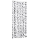 Furnova Zavesa proti mrčesu svetlo siva in temno siva 90x200 cm šenilja, (21918326) | Shoptok.si