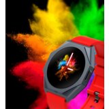 Canyon Otto SW-86, Smart watch Realtek 8762DK LCD 1.3'' LTPS 360X360px, TP G+F 1+gesture 192KB Li-ion polymer battery 3.7v 280mAh,Gun aluminum alloy case middle frame+plastic bottom case+black silicone srap+gun strap buckle.host:45.4*42.4*9.6mm Strap:260 | Shoptok.si
