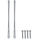 Drška 12 pcs Srebrno 107 x 3.6 x 23 mm Nehrđajući čelik | Eponuda.com