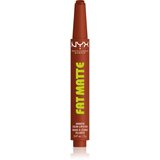 NYX Professional Makeup Fat Matte balzam za ustnice z mat učinkom Beary Nude 2 g | Shoptok.si