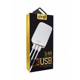 Ldnio POLNILEC USB 3 PORTS 5V/3.4A/17W A3304 BEL Cene