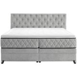 Modern Living Postelja Boxspring Carmen, Srebrna, 180x200 | Shoptok.si