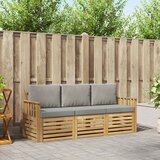  Setovi sofa 3 kom. Bijela i svjetlosiva Polyester | shoptok.hr