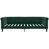  Dnevni krevet na razvlačenje tamnozeleni 100x200 cm baršunasti | shoptok.hr