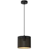  Luster na sajli LOFT SHADE 1xE27/60W/230V prečnik 18 cm crna/zlatna | Eponuda.com