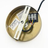  Visilica na sajli CRISTAL 1xE14/15W/230V mesing/zadimljeno bež | Eponuda.com